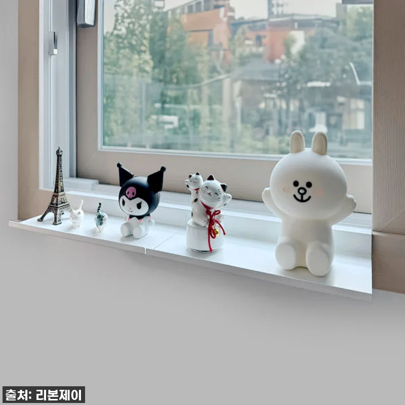 진심 대박템! 창틀, 틈새 공간까지 살려주는 무타공 철제 선반 찐후기 (+자석후크까지 덤!)