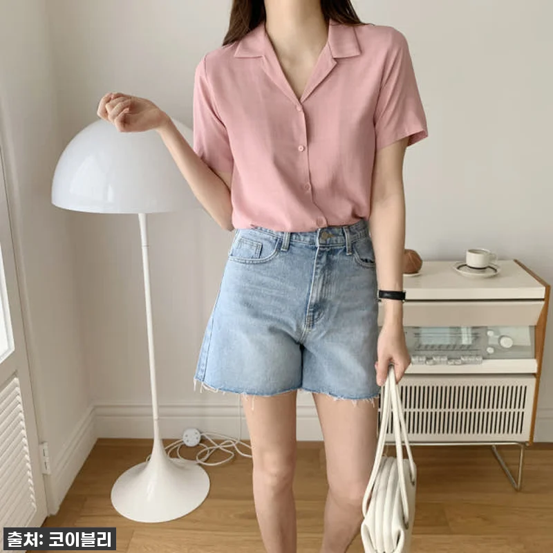여름 오피스룩 종결템! 루즈핏 카라 관련 이미지 2