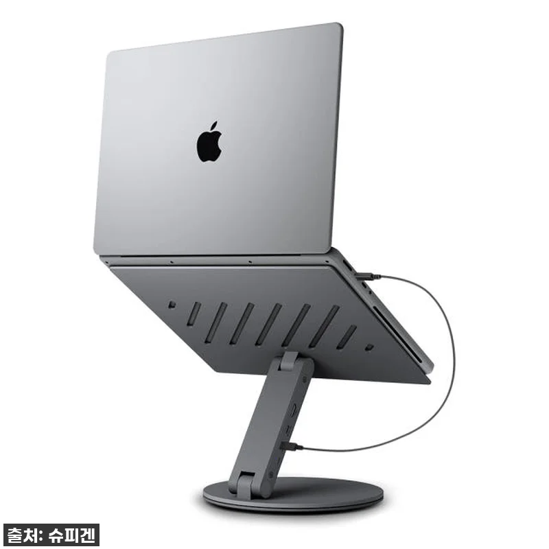 노트북 거치대 6in1 USB 허브형 관련 이미지 2