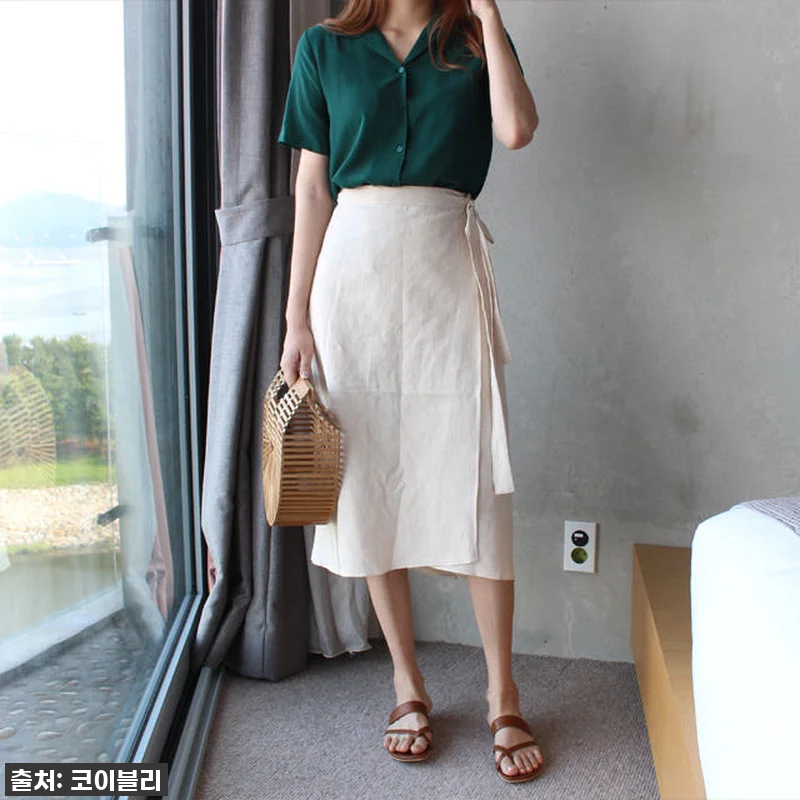 여름 오피스룩 종결템! 루즈핏 카라 관련 이미지 7