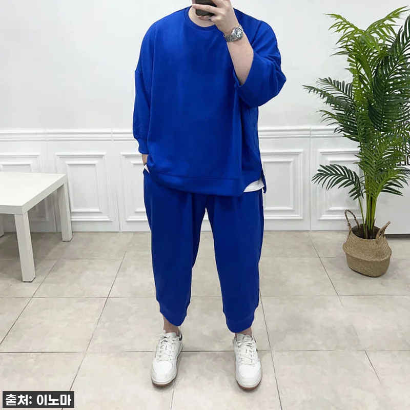 남자 여름 트레이닝복 오버핏 스트릿 관련 이미지 1
