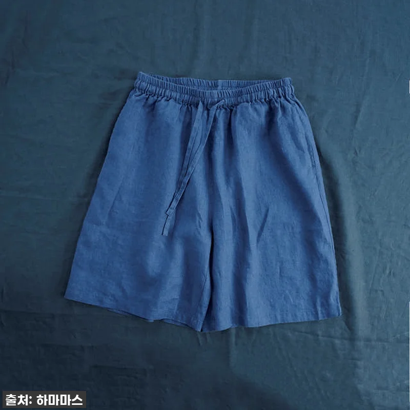 하마마스 여름 밴딩 린넨반바지 66 관련 이미지 2
