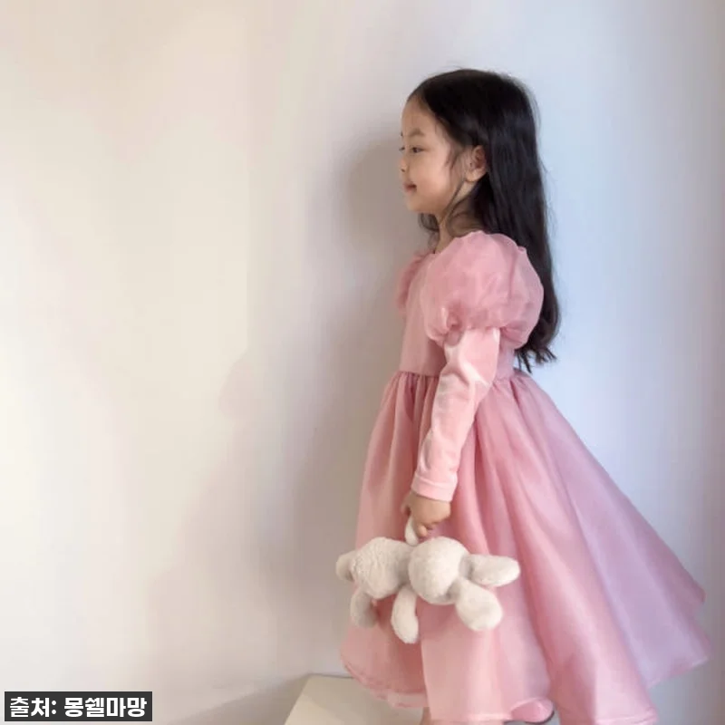 나라 핑크드레스 화동 생일 원피스 피 관련 이미지 2