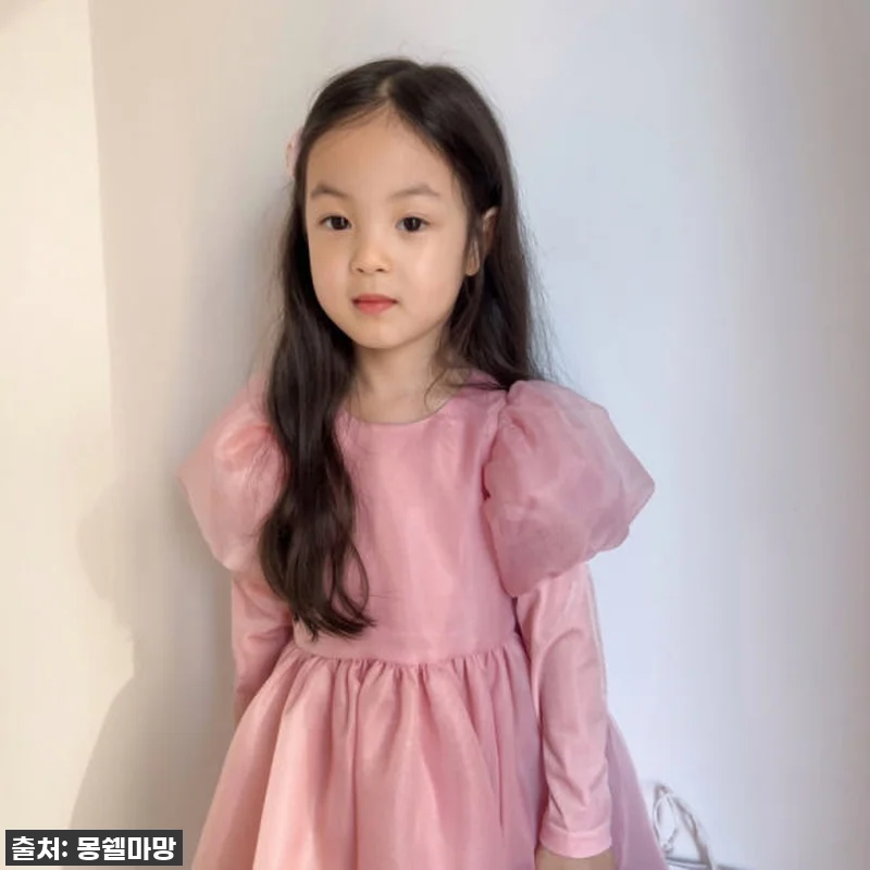 나라 핑크드레스 화동 생일 원피스 피 관련 이미지 3