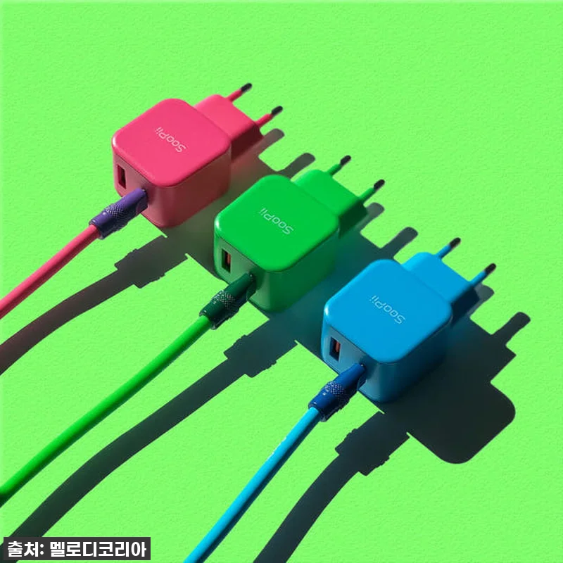 N배송 비비드 컬러 USB A C타입 관련 이미지 5