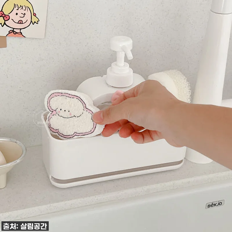 주방 필수템 등극! 수세미 받침대 거 관련 이미지 7