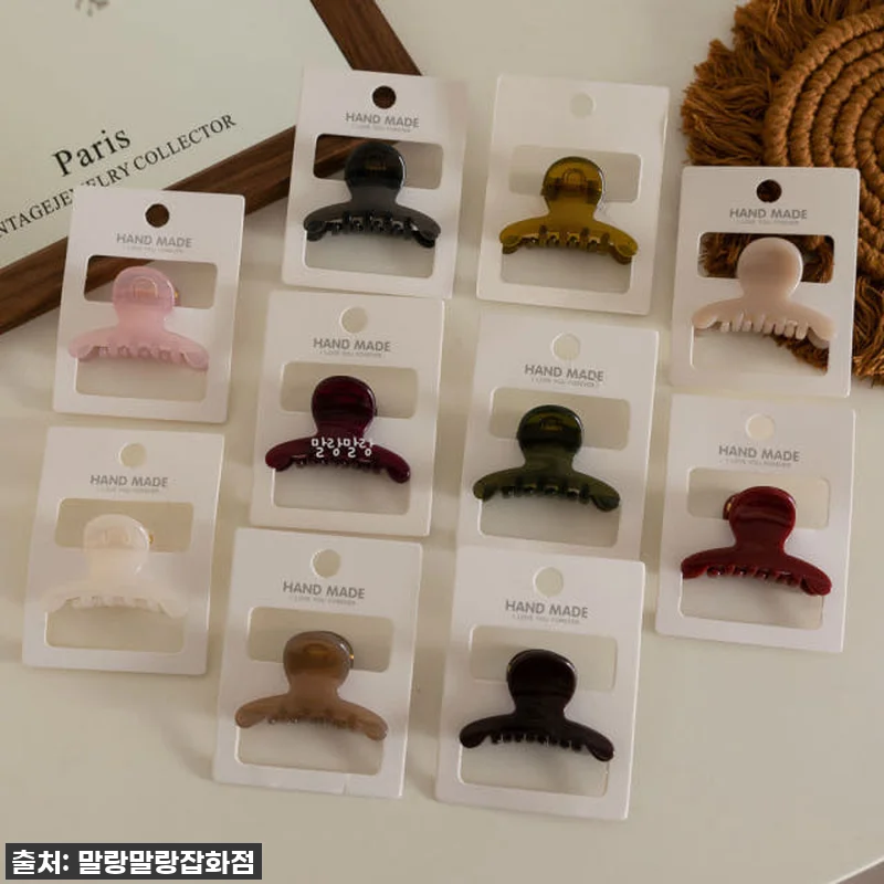 심플한 미니집게핀 옆머리삔 포인트 머 관련 이미지 8