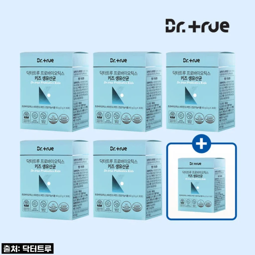 우리 아이 장 건강 지킴이, 닥터트루 키즈 유산균! 34% 할인 놓치면 후회할 찐후기!