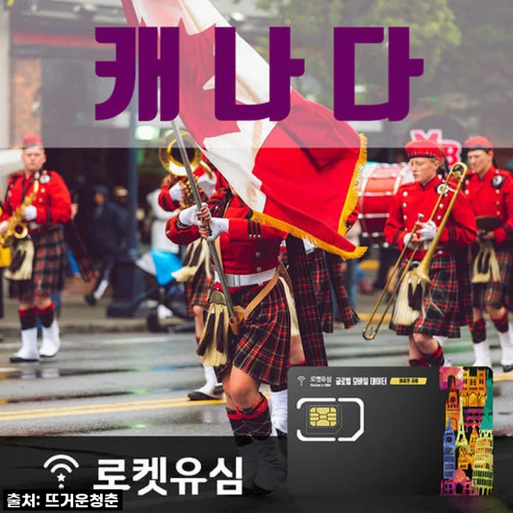 캐나다 70일 장기여행? 로켓유심 500MB 무제한 데이터 덕분에 완벽했어요! 내돈내산 찐후기