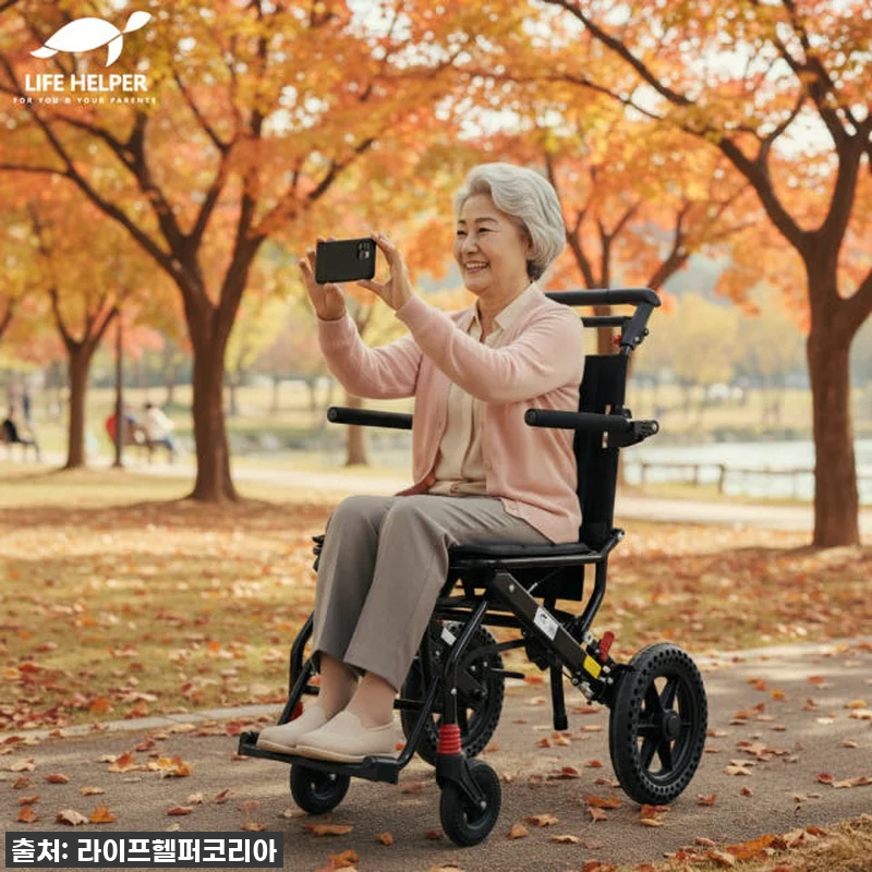 LH-L2 휠체어, 엄마와의 설레는 관련 이미지 1