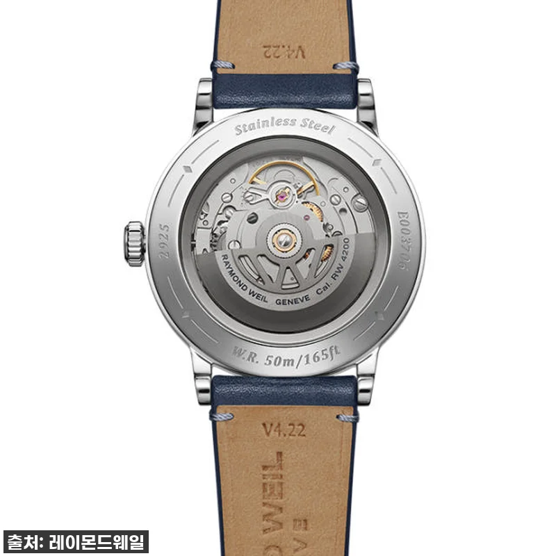 밀레짐 블루 다이얼 가죽 39mm 시 관련 이미지 2