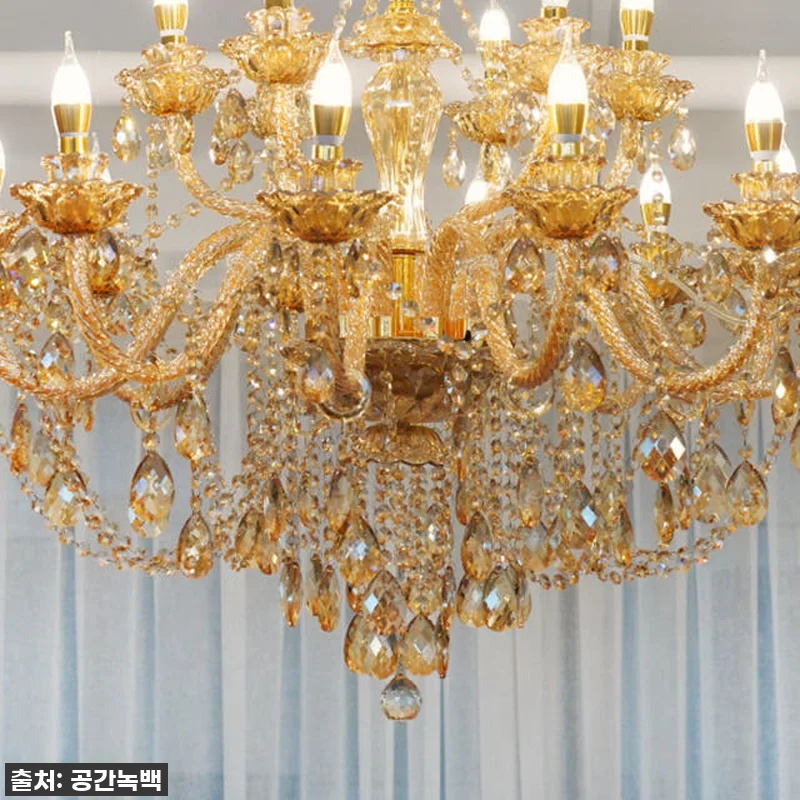 샹들리에 조명 샹드리에 대형 거실 크 관련 이미지 2
