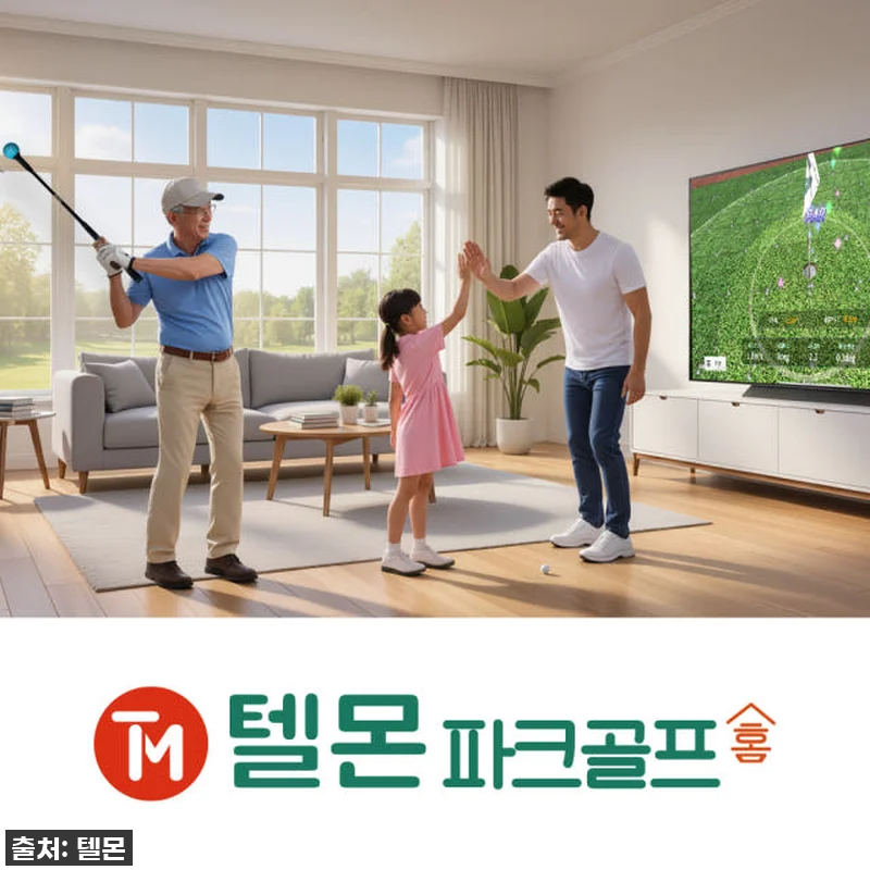 텔몬 파크골프채, 집에서 즐기는 꿀잼 관련 이미지 2