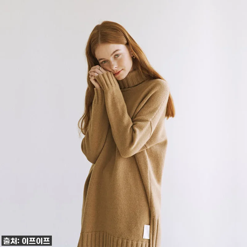 크램38 지론 카멜 넥워머 니트 사용 관련 이미지 2