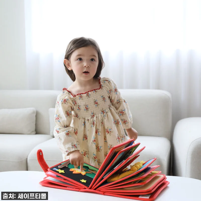 몬테소리 헝겄책으로 우리 아기 오감 관련 이미지 3