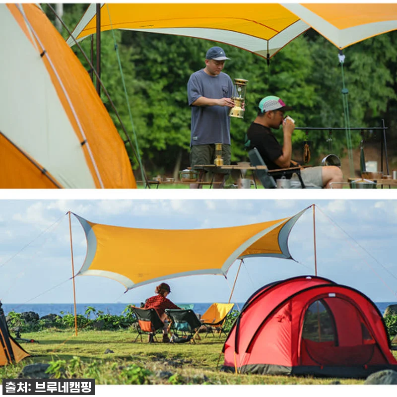미니멀웍스 반 타프 팔각 옥타 방수 관련 이미지 3