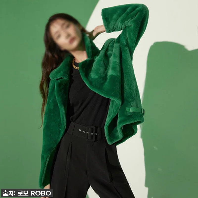 로보 스페인 무스탕 리버시블 더블 버 관련 이미지 4