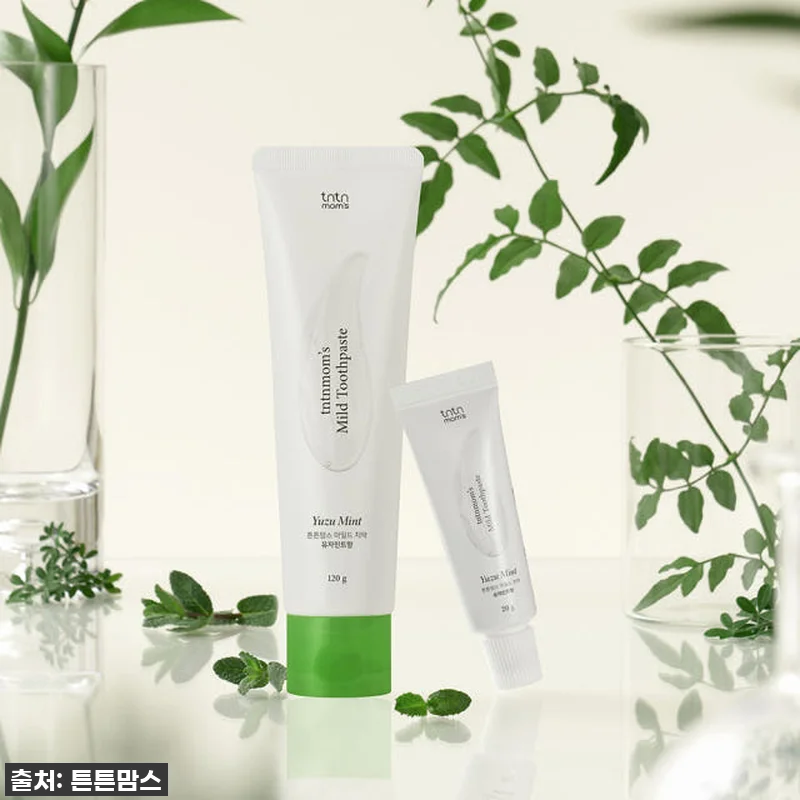 튼튼맘스 무불소 순한 비건 임산부치약 관련 이미지 4