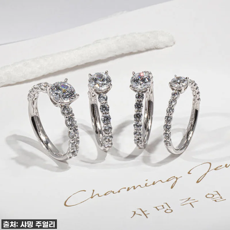 3부 5부 다이아 반지 천연 GIA 관련 이미지 4