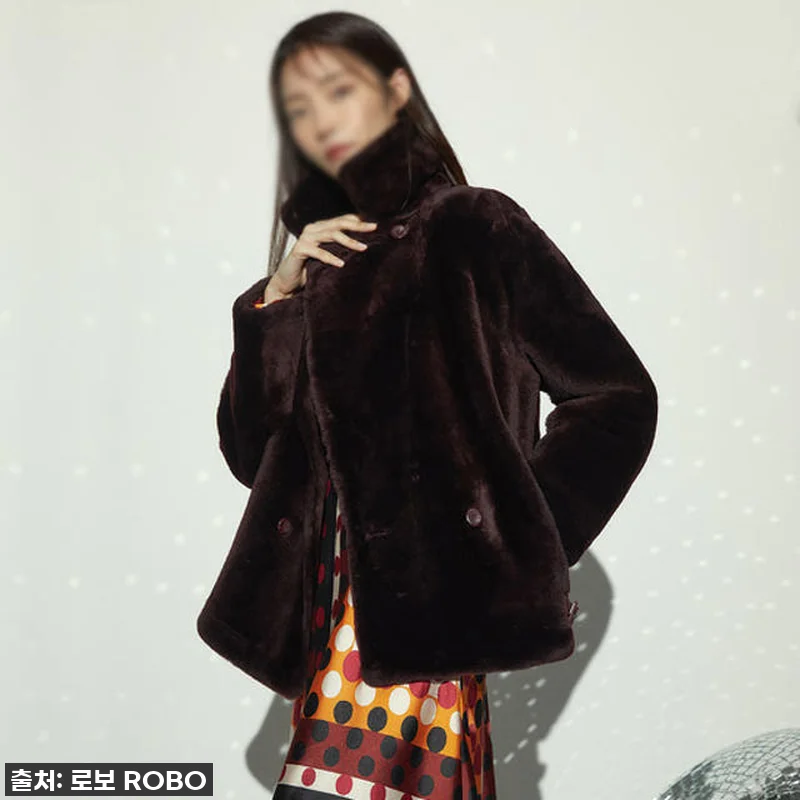 로보 스페인 무스탕 리버시블 더블 버 관련 이미지 5