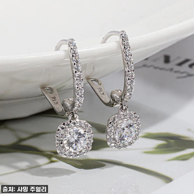 3부 5부 다이아 귀걸이 천연 GIA 라운드 스퀘어, 결혼 기념일 선물로 딱! 15 3부 5부 다이아 귀걸이 천연 GIA 관련 이미지 5