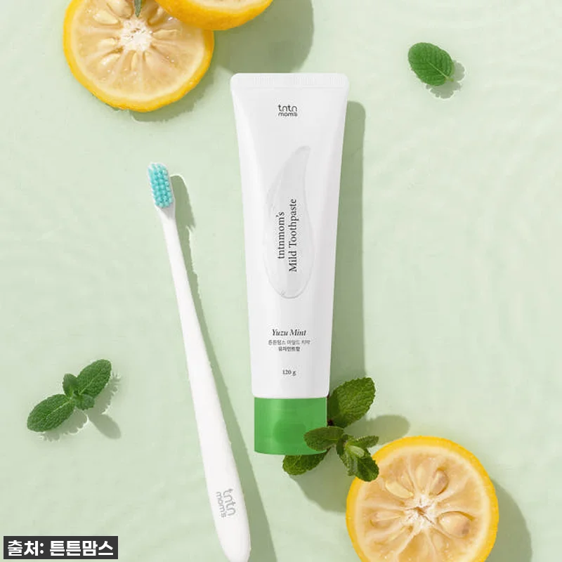 튼튼맘스 무불소 순한 비건 임산부치약 관련 이미지 5