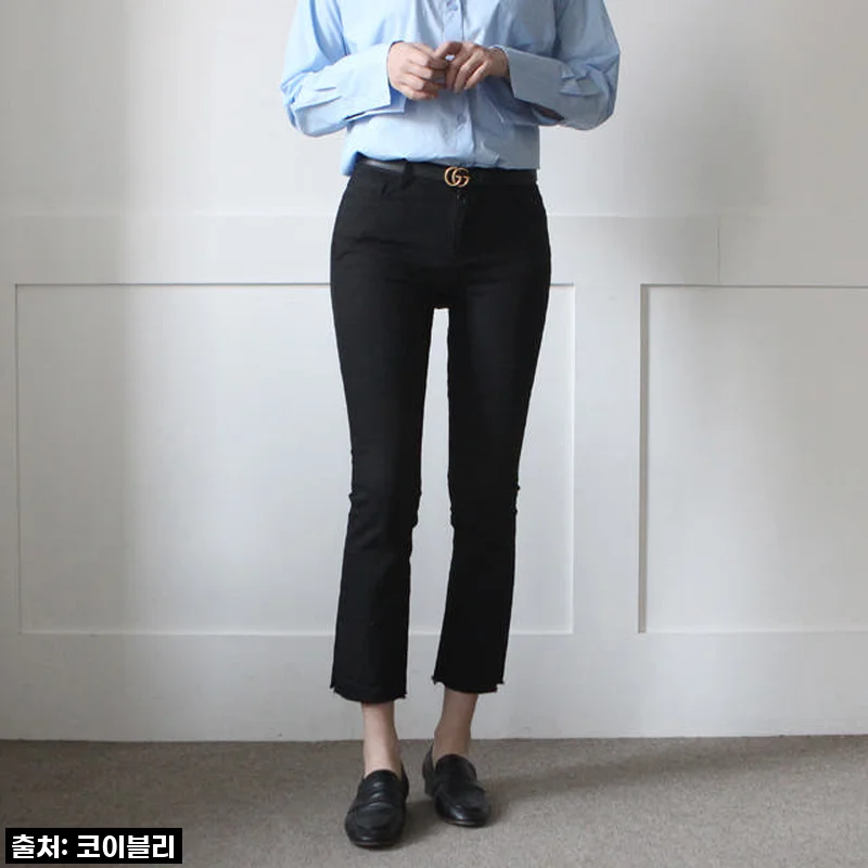 겨울 필수템! 163cm 키작녀도 인생핏 완성하는 기모 부츠컷 청바지 후기