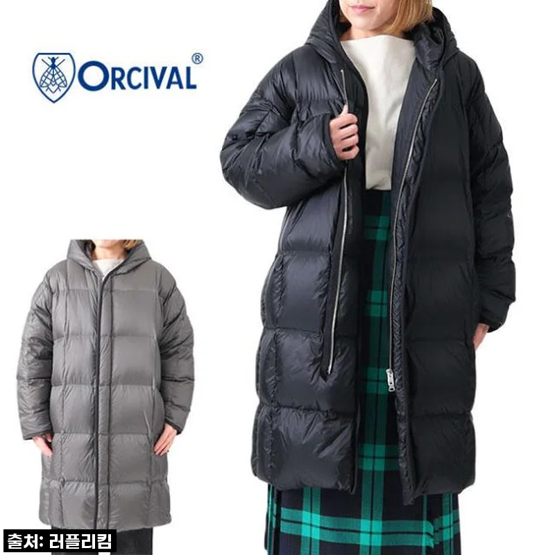 오르치발 ORCIVAL 다운 롱패딩 코트, 올겨울 보온력 끝판왕 인정!