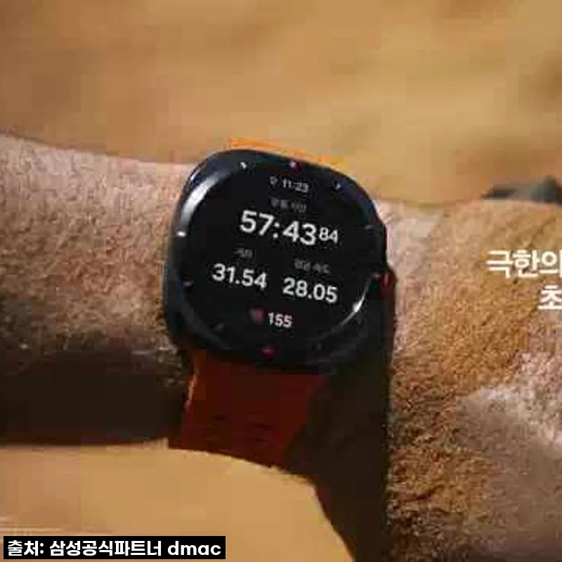 삼성 갤럭시 워치 울트라 2025 (강화유리 2매 포함 패키지) 티타늄 화이트, 47mm, LTE