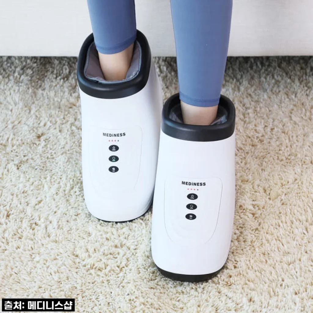 지친 발에 구름 같은 휴식을! 클라우드 무선 발 마사지기 MDM-906, 직접 써보니 대박!