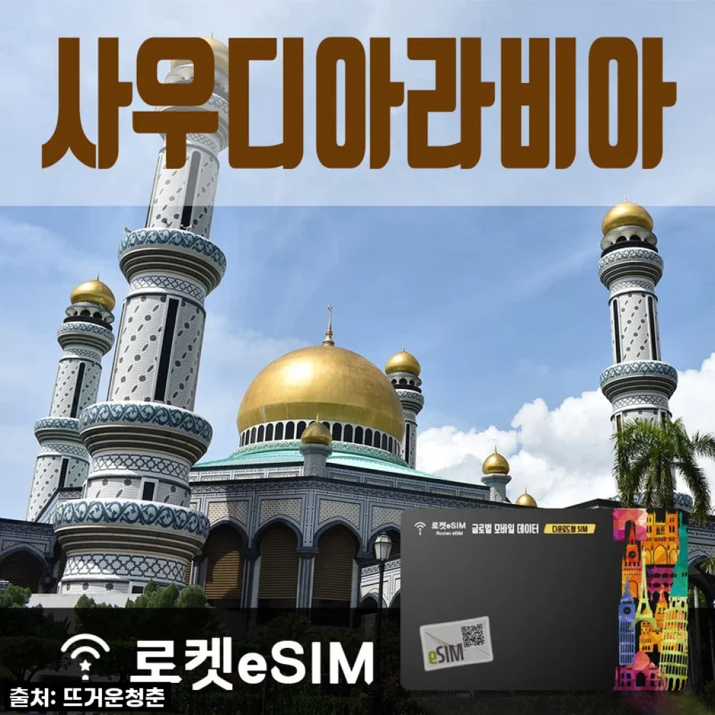 사우디아라비아 70일 장기 출장, 로켓eSIM으로 데이터 걱정 싹 해결! 솔직 후기