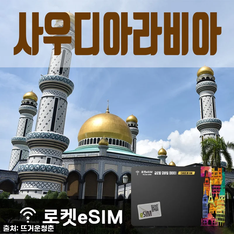 사우디아라비아 70일 장기 출장, 로켓eSIM으로 데이터 걱정 싹 해결! 솔직 후기