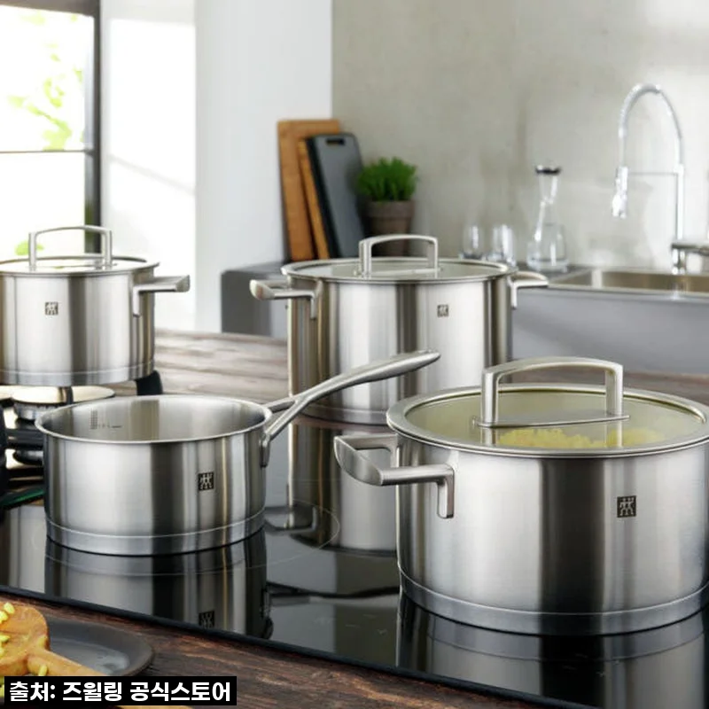 주방의 품격이 달라졌어요! 즈윌링 바이탈리티 4종 냄비 세트, 이 가격에 실화?