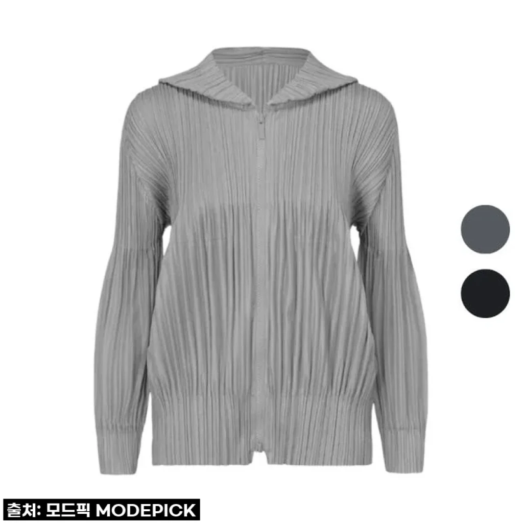 플리츠플리즈 자켓 FLUFFY BASICS JC401