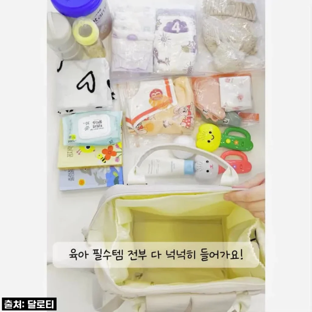 육아템 고민 끝! 달로티 기저귀가방 백팩, 제 두 손을 자유롭게 해준 고마운 육아템 솔직 후기!