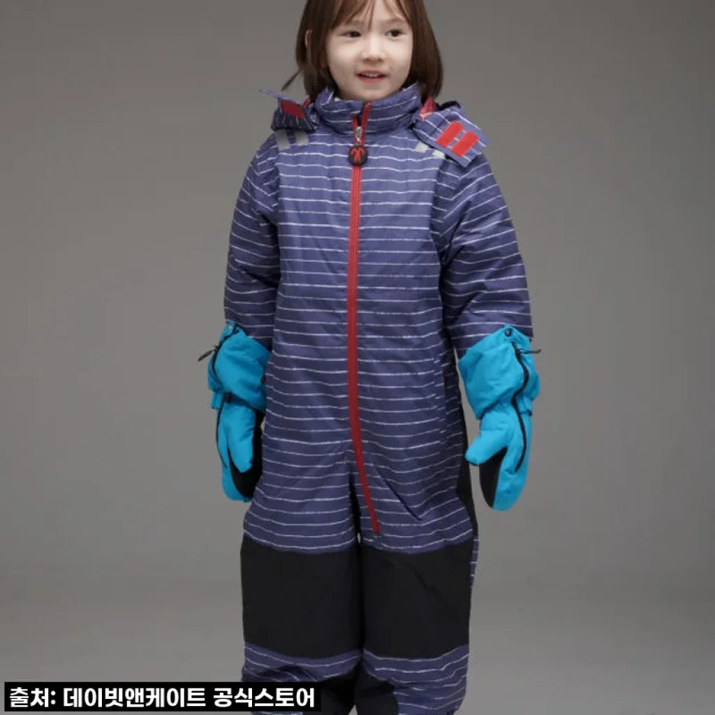 데이빗앤케이트 올인원 스키복, 우리 아이 겨울왕국 나들이 필수템! (FINN H OCEAN 901)