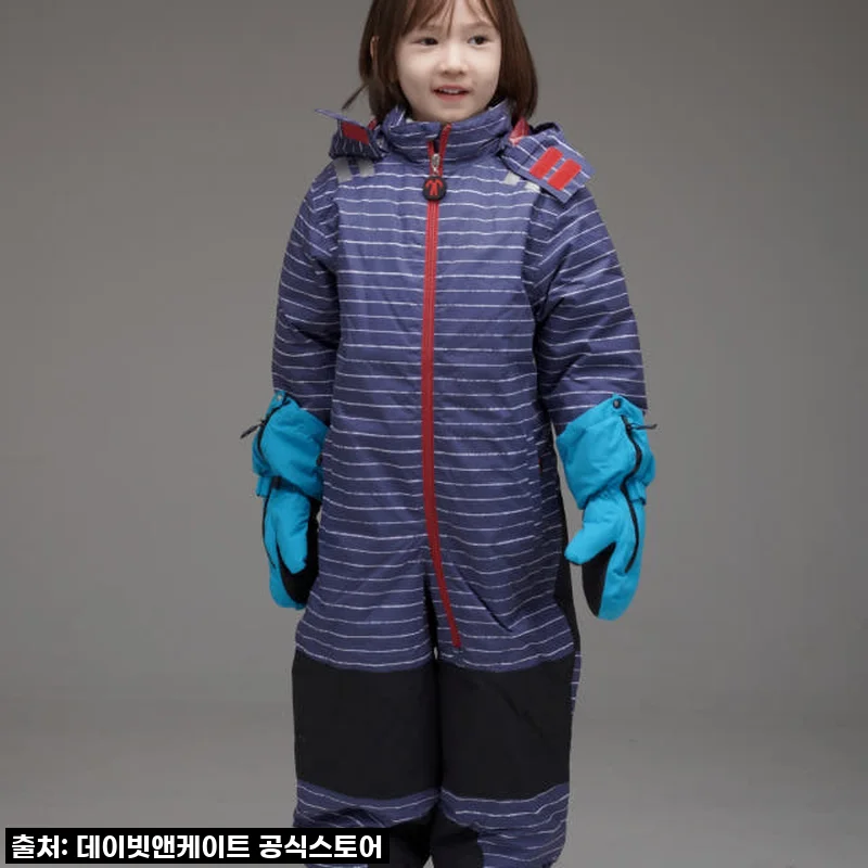 데이빗앤케이트 올인원 스키복, 우리 아이 겨울왕국 나들이 필수템! (FINN H OCEAN 901)