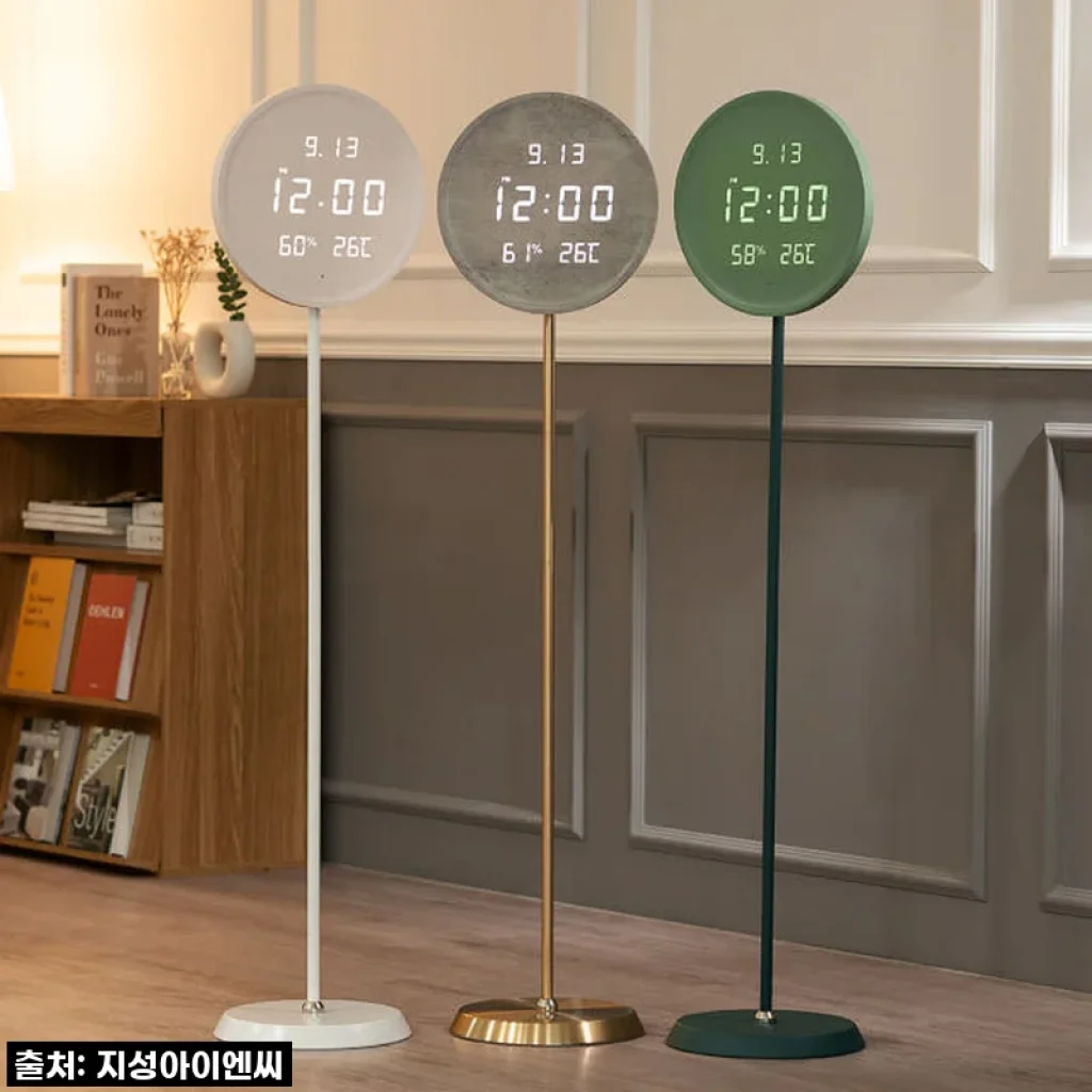 우리집 인테리어의 화룡점정! 플라이토 무선 LED 스탠드 시계 솔직 사용 후기