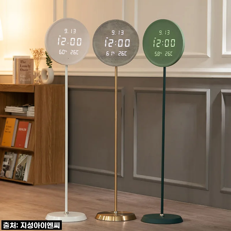 우리집 인테리어의 화룡점정! 플라이토 무선 LED 스탠드 시계 솔직 사용 후기