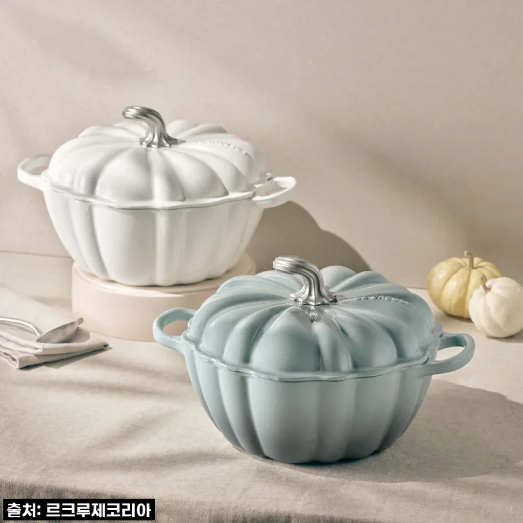 가을을 담은 내 주방의 새 얼굴, 르크루제 시그니처 호박냄비 24cm-코튼 사용후기!