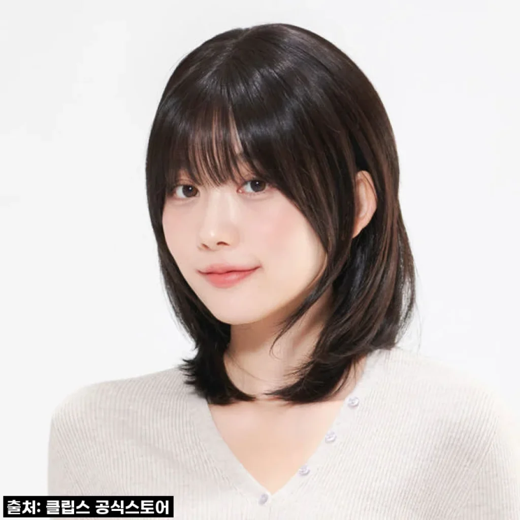 수제통가발 니콜 레이어드 중단발 사이드뱅 시스루, 드디어 찾았다! 솔직 착용 후기!