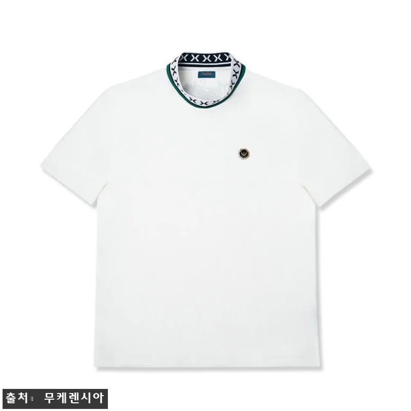 미스페라 남성 슬림핏 하이넥 티셔츠 관련 이미지 1