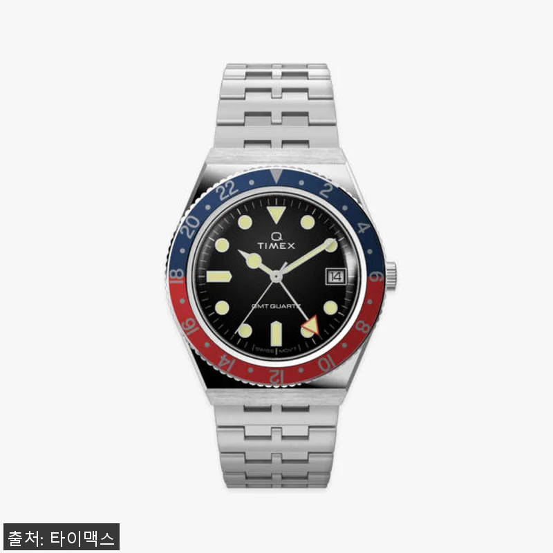 타이맥스 Q TIMEX GMT 스테인 관련 이미지 1