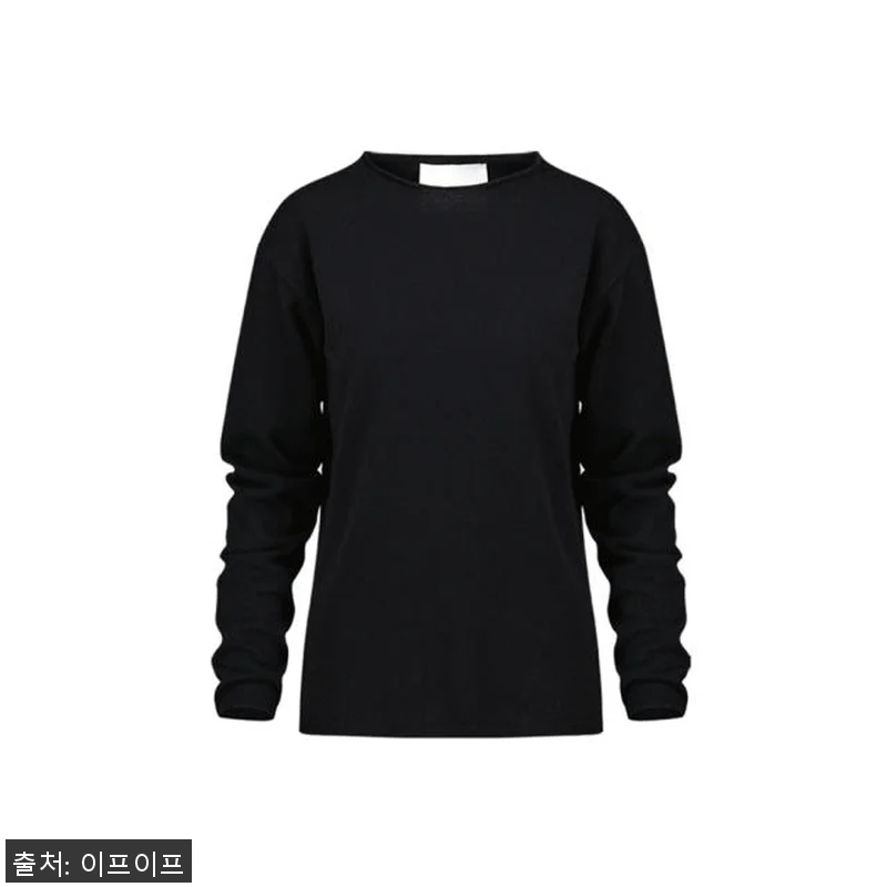 크램38 안토넬라 라운드넥 블랙 니트 관련 이미지 3