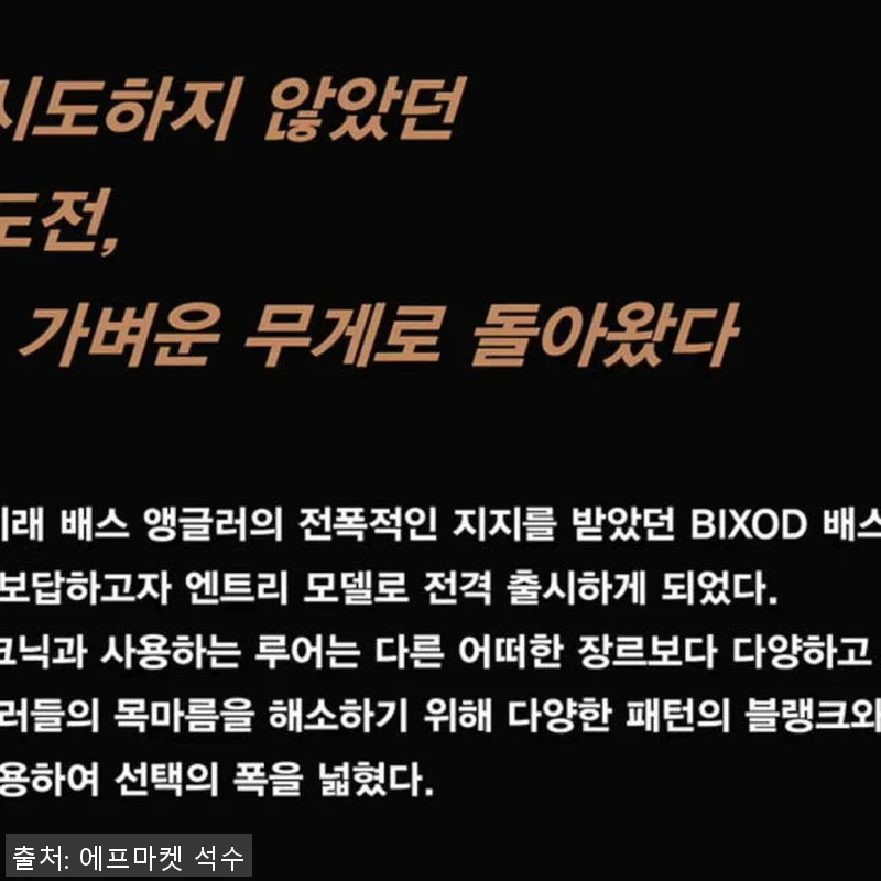 JS컴퍼니 빅소드 B1 배스로드 S6 관련 이미지 3