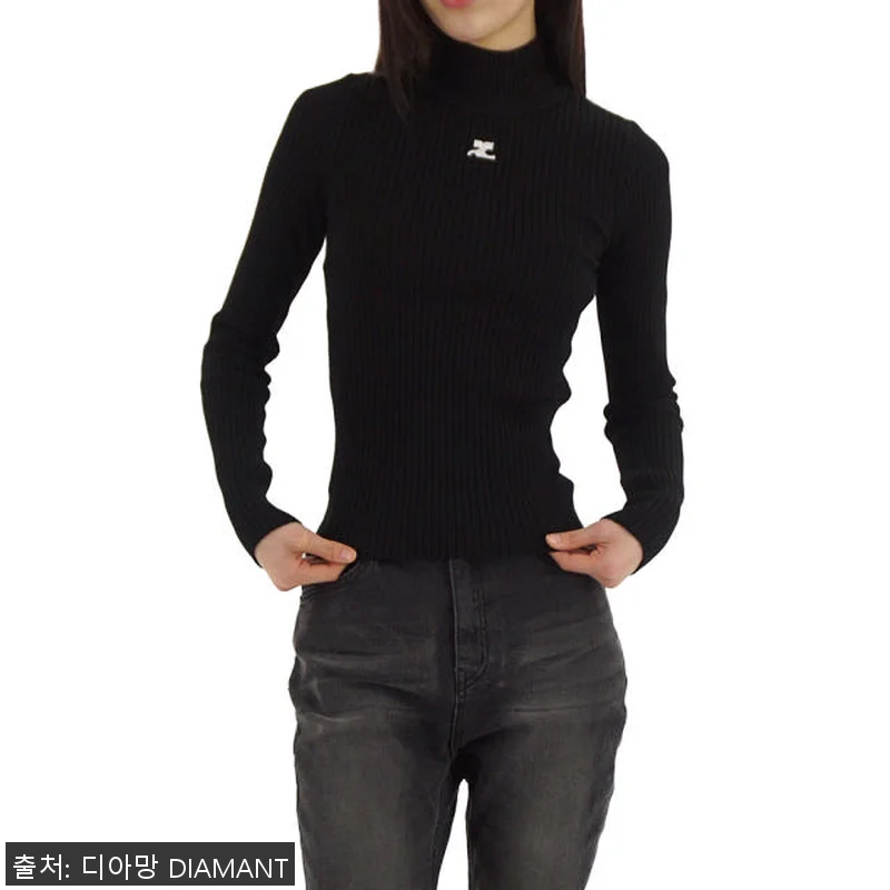 꾸레쥬 리에디션 풀오버 터틀넥 여성 관련 이미지 4