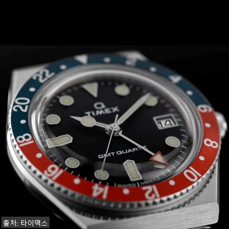 타이맥스 Q TIMEX GMT 스테인 관련 이미지 4