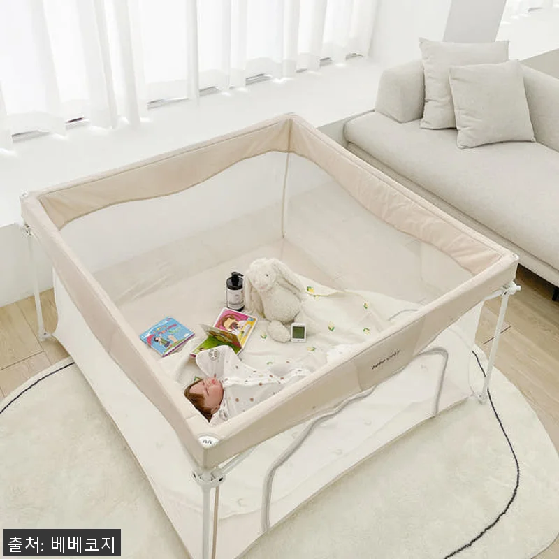 베베코지 접이식 휴대용 베이비룸 사용 관련 이미지 3
