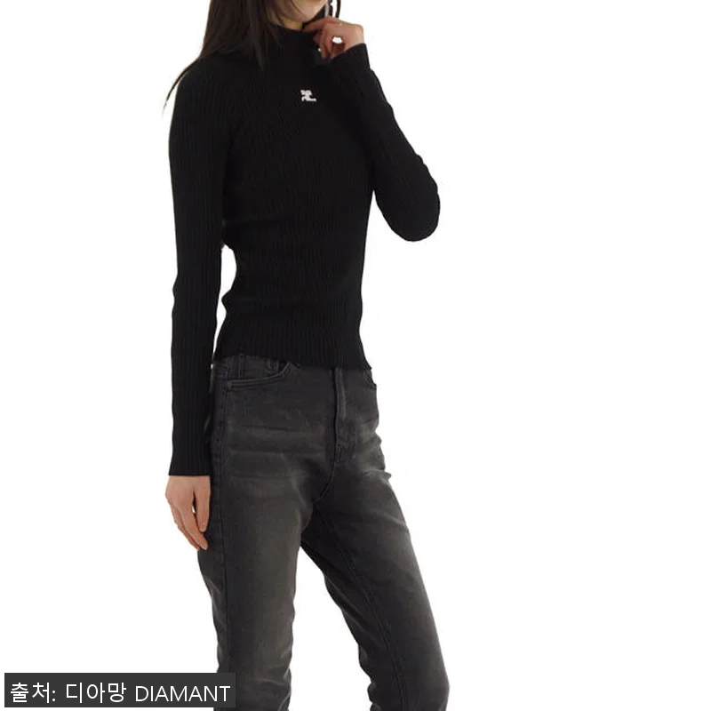 꾸레쥬 리에디션 풀오버 터틀넥 여성 관련 이미지 5