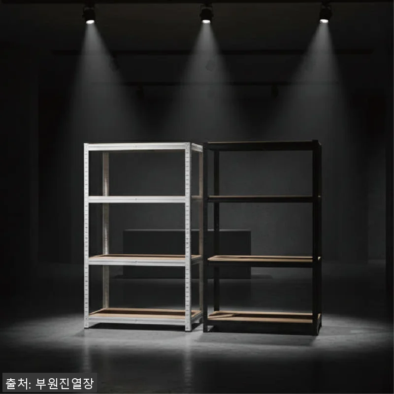 에코랙 튼튼한 조립식 앵글 철제 선반 관련 이미지 6